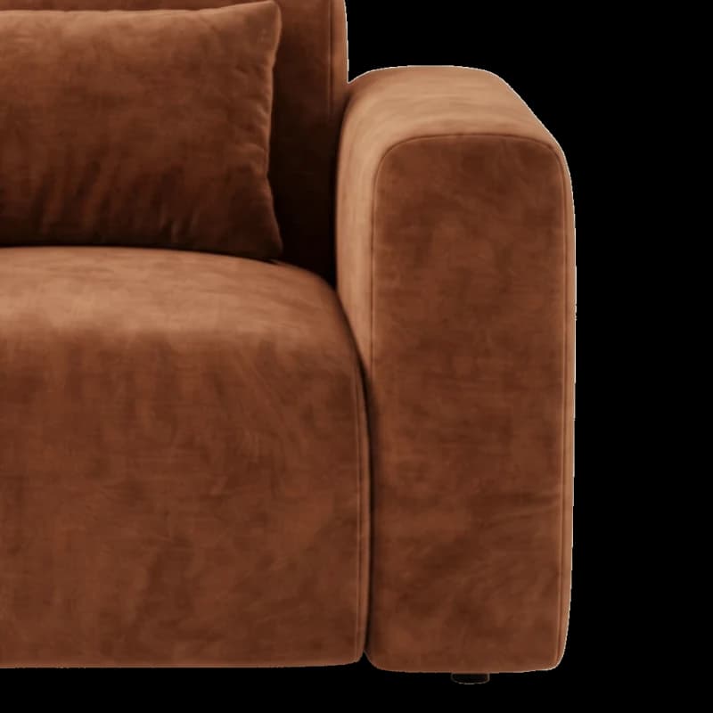 Lifestyle image of the Candy Armchair, 121 cm