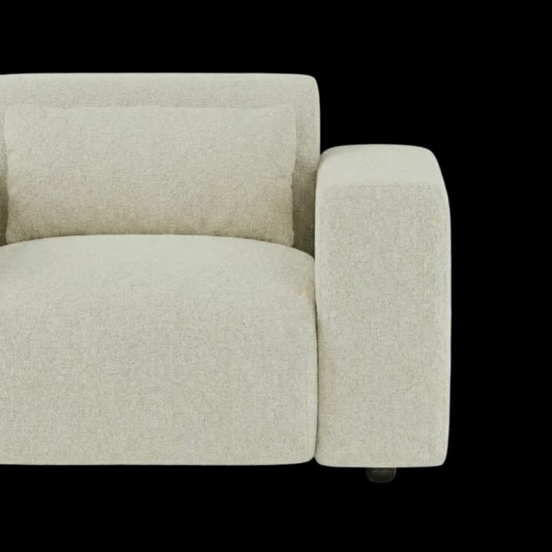 Lifestyle image of the Candy Armchair, 121 cm