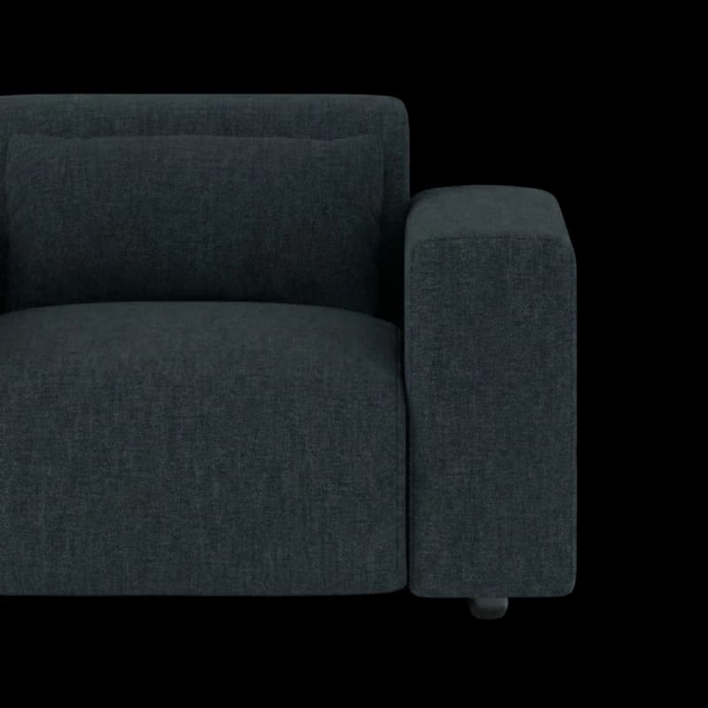 Lifestyle image of the Candy Armchair, 121 cm