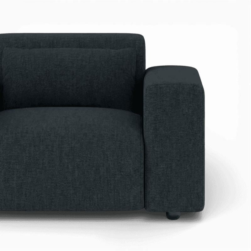 Lifestyle image of the Candy Armchair, 115 cm