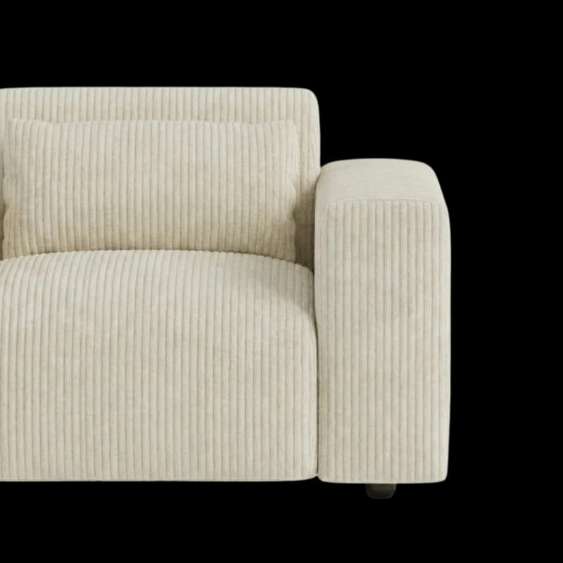 Lifestyle image of the Candy Armchair, 121 cm