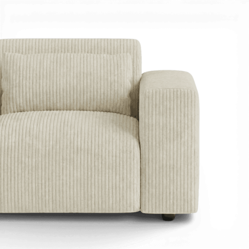 Lifestyle image of the Candy Armchair, 115 cm