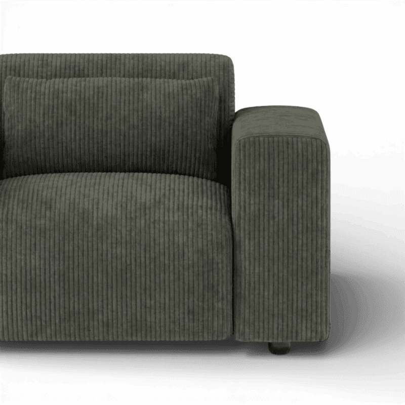 Lifestyle image of the Candy Armchair, 121 cm
