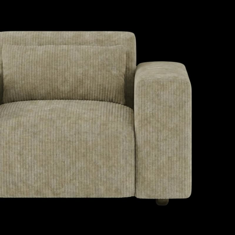 Lifestyle image of the Candy Armchair, 121 cm