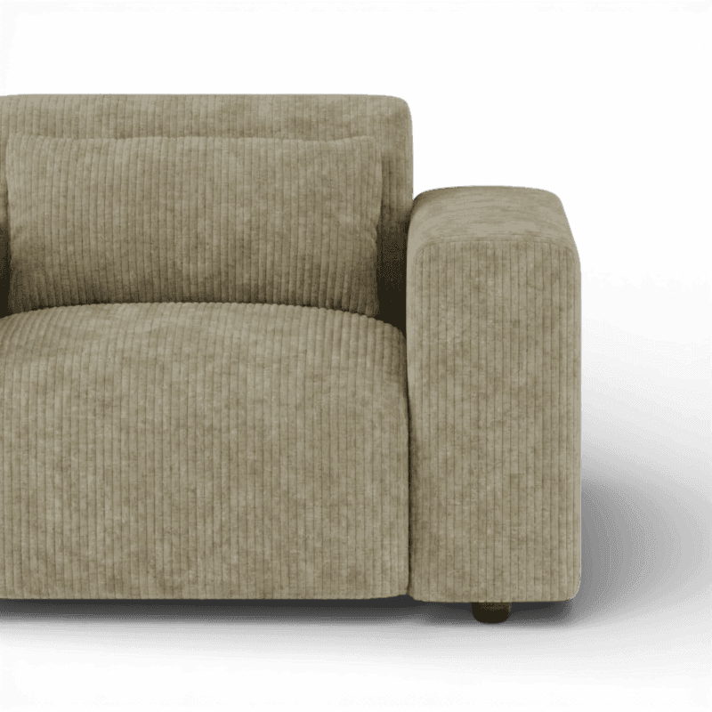 Lifestyle image of the Candy Armchair, 115 cm