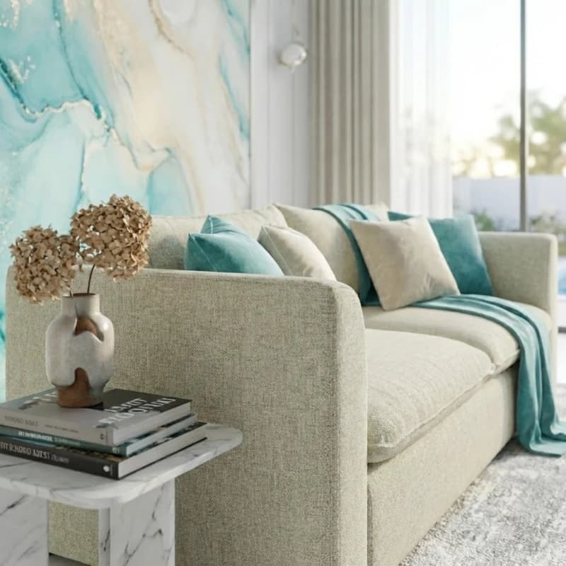 Lifestyle image of the Daisy 2 Seater Sofa, 160 cm