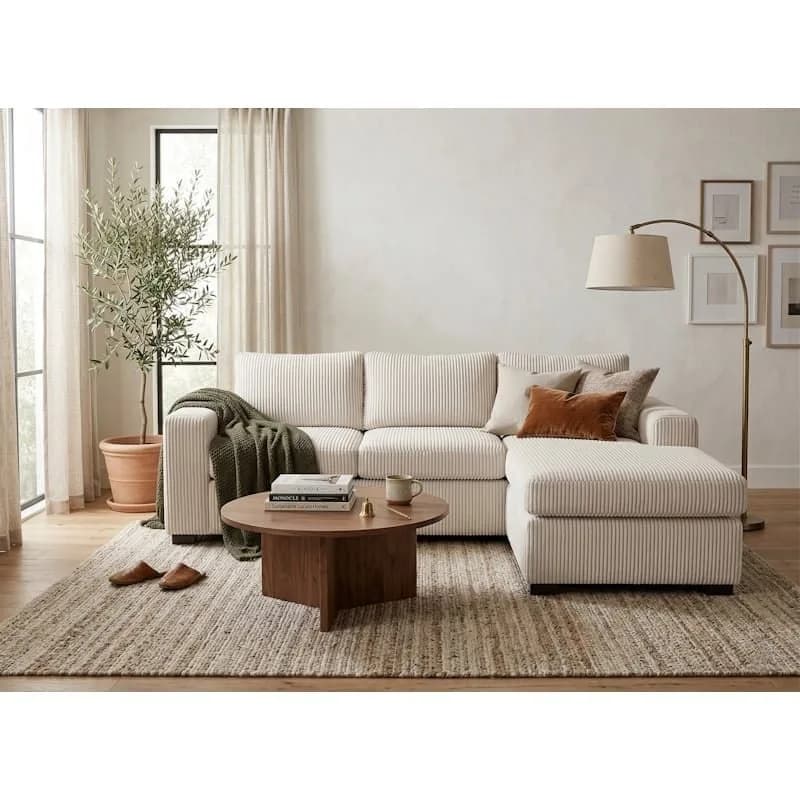 Lifestyle image of the Snooze Universal Corner Chaise, 220 cm