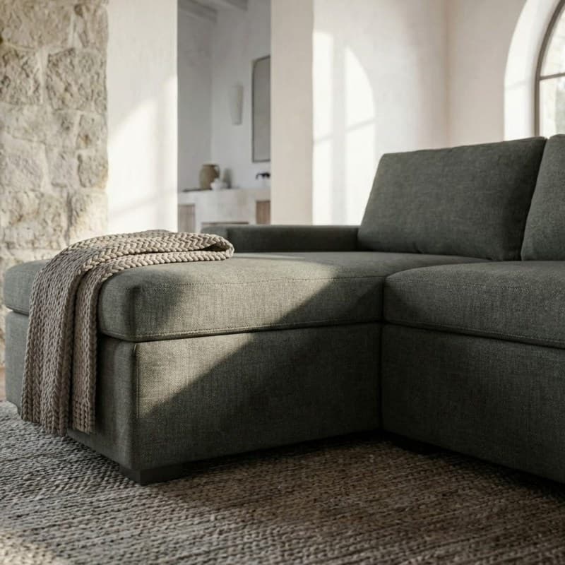 Lifestyle image of the Snooze Universal Corner Chaise, 220 cm