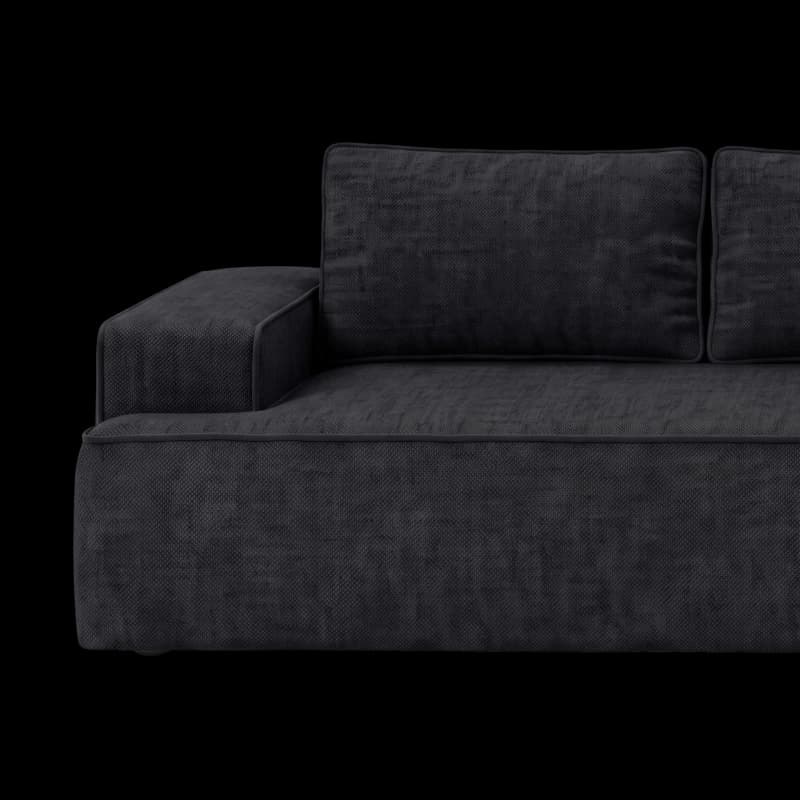 Lifestyle image of the Fudge Right Corner Chaise, 269 cm