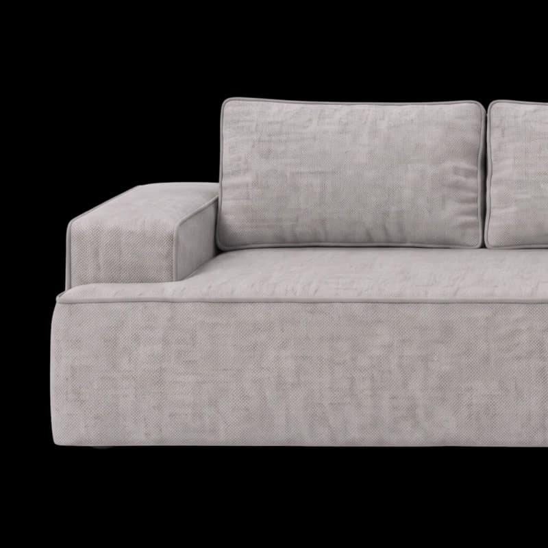 Lifestyle image of the Fudge Right Corner Chaise, 269 cm