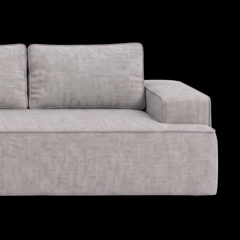 Lifestyle image of the Fudge Left Corner Chaise, 269 cm