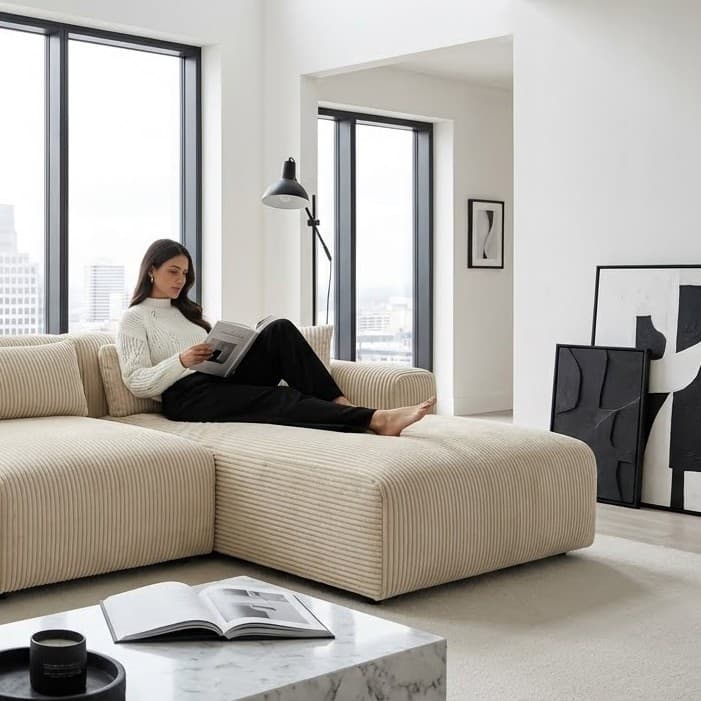 Image of the product Candy Right Corner Chaise, 216 cm