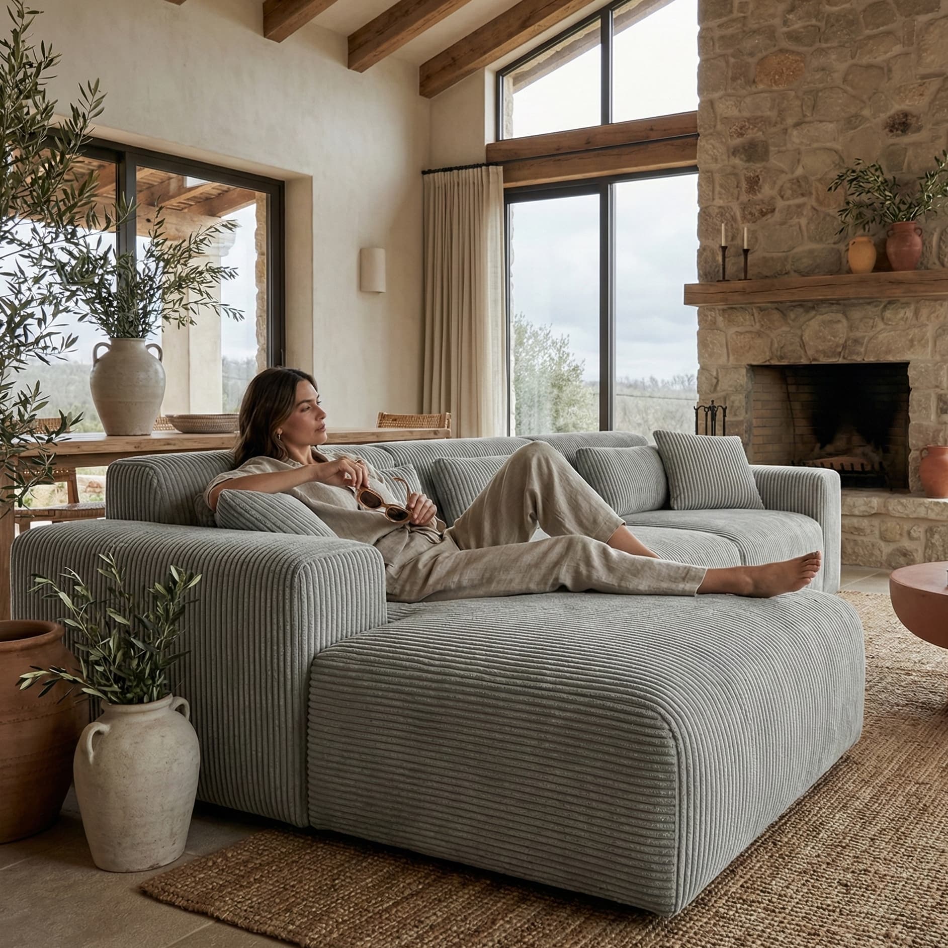 Image of the product Candy Left Corner Chaise, 301 cm