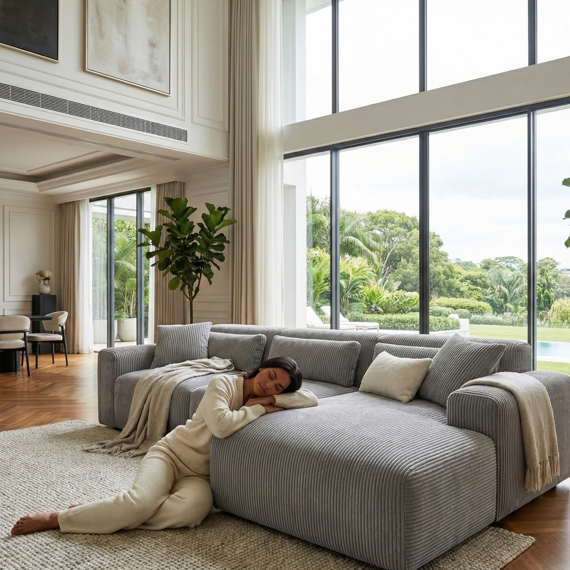 Image of the product Candy Right Corner Chaise, 301 cm