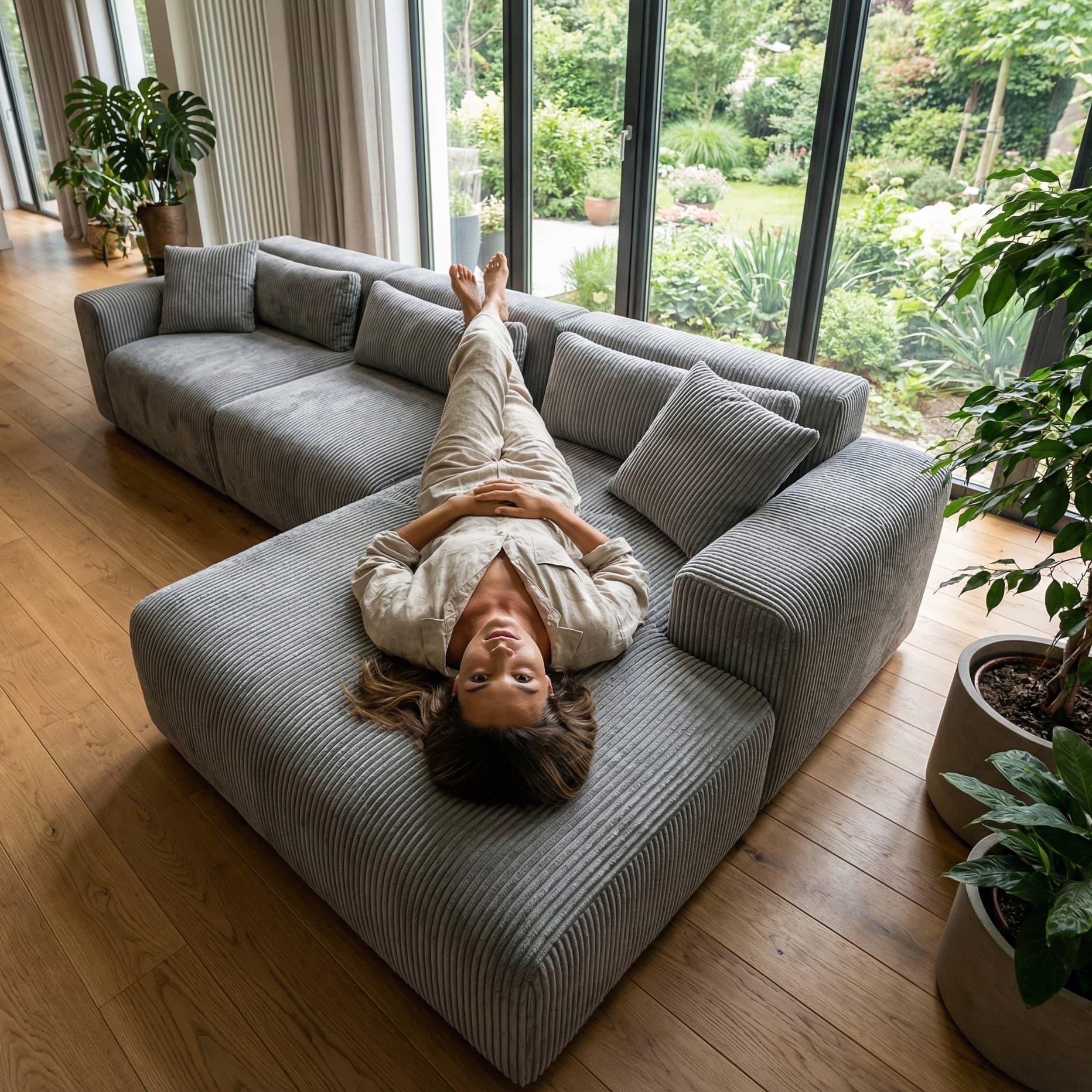 Image of the product Candy Right Corner Chaise, 301 cm