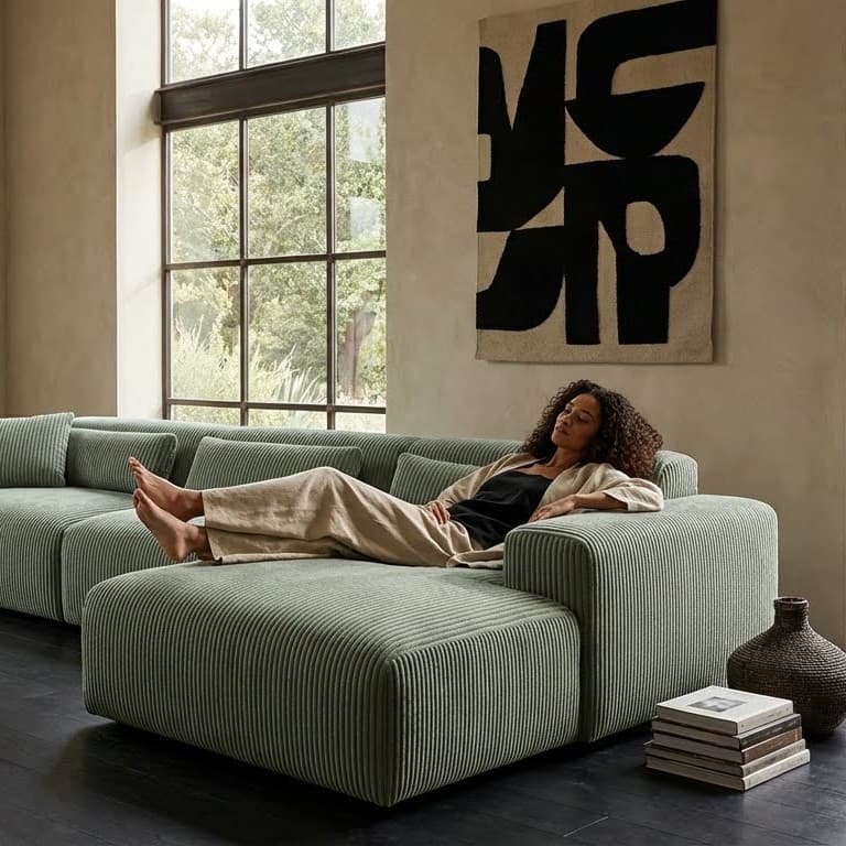 Image of the product Candy Right Corner Chaise, 301 cm