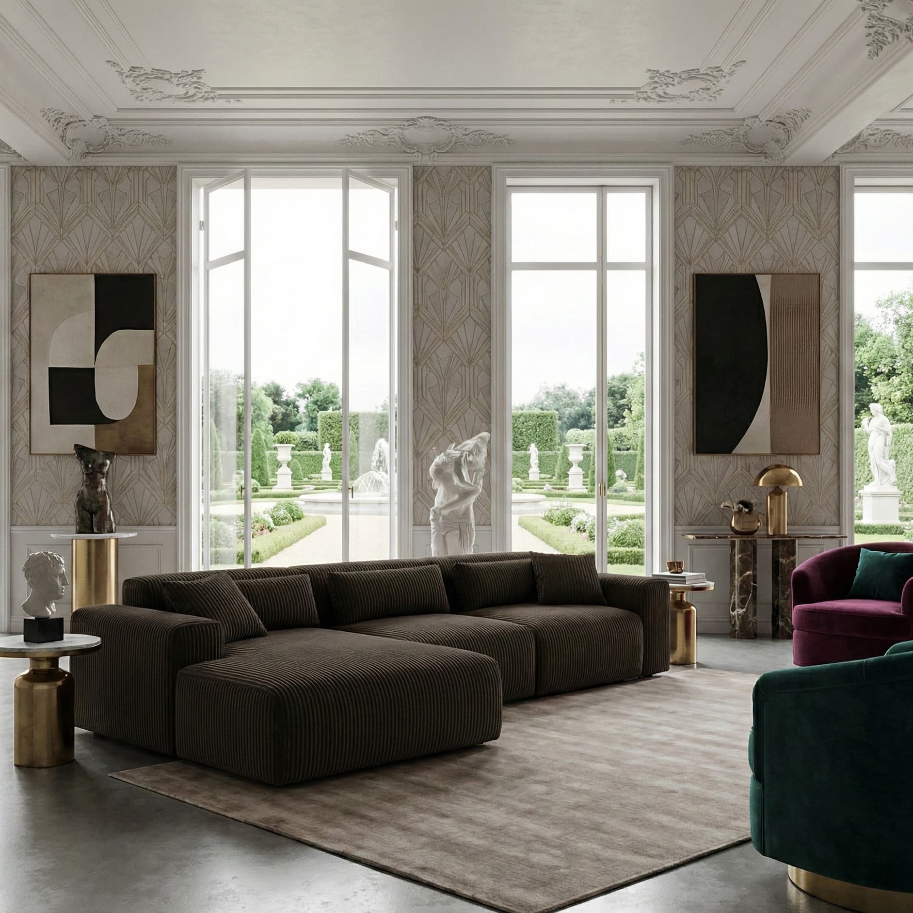 Image of the product Candy Left Corner Chaise, 301 cm