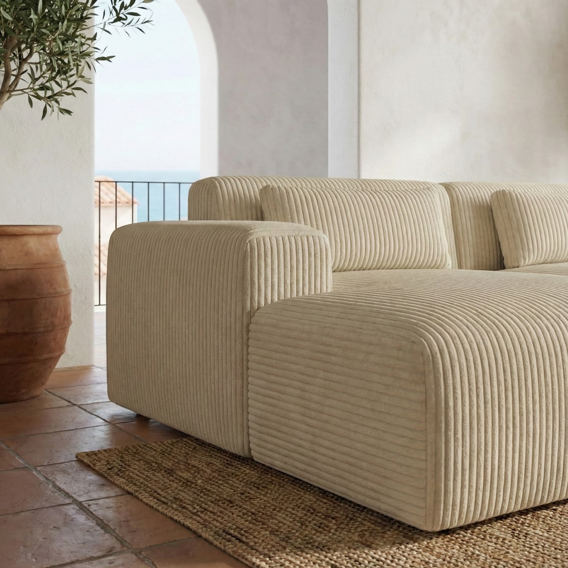 Image of the product Candy Left Corner Chaise, 216 cm
