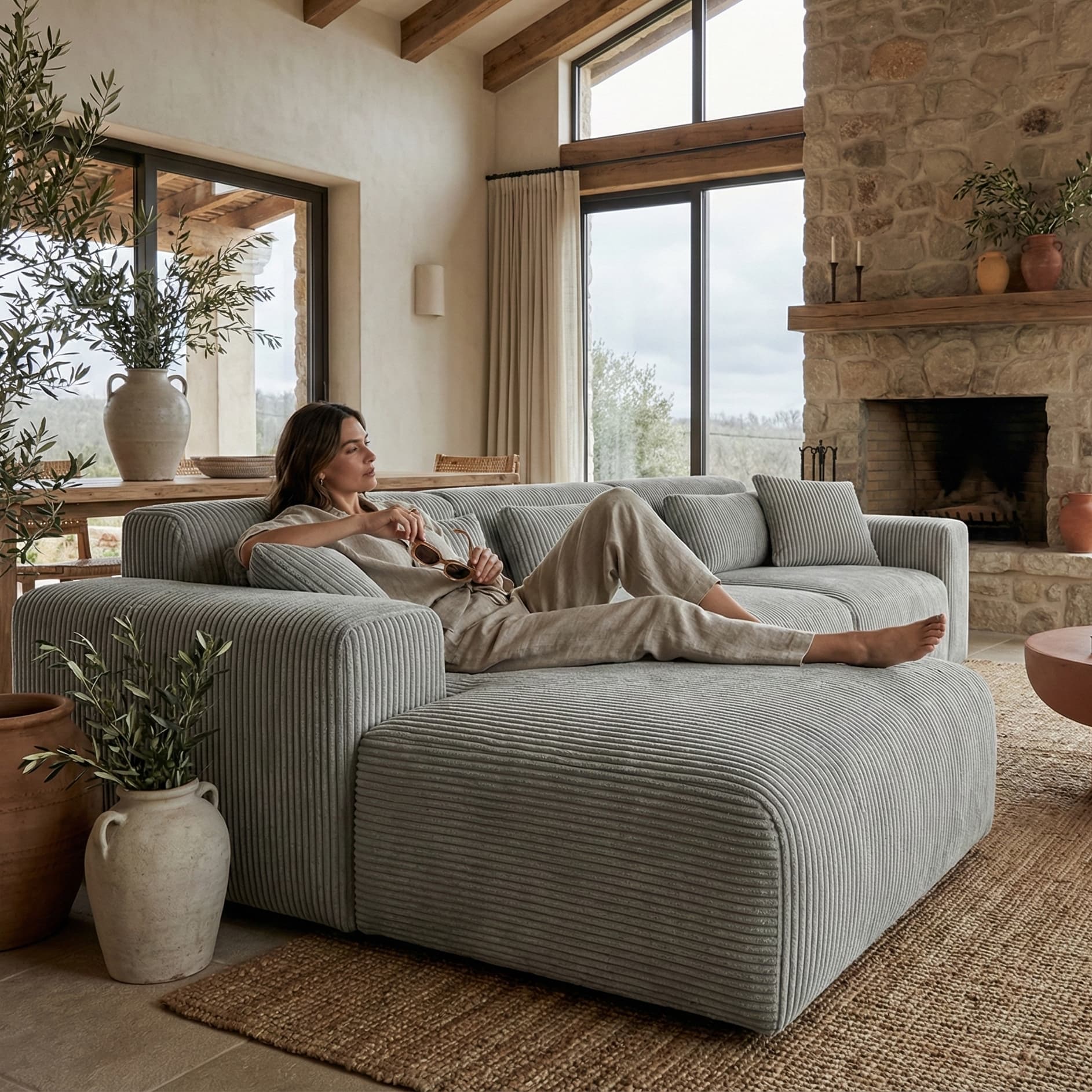 Image of the product Candy Left Corner Chaise, 301 cm