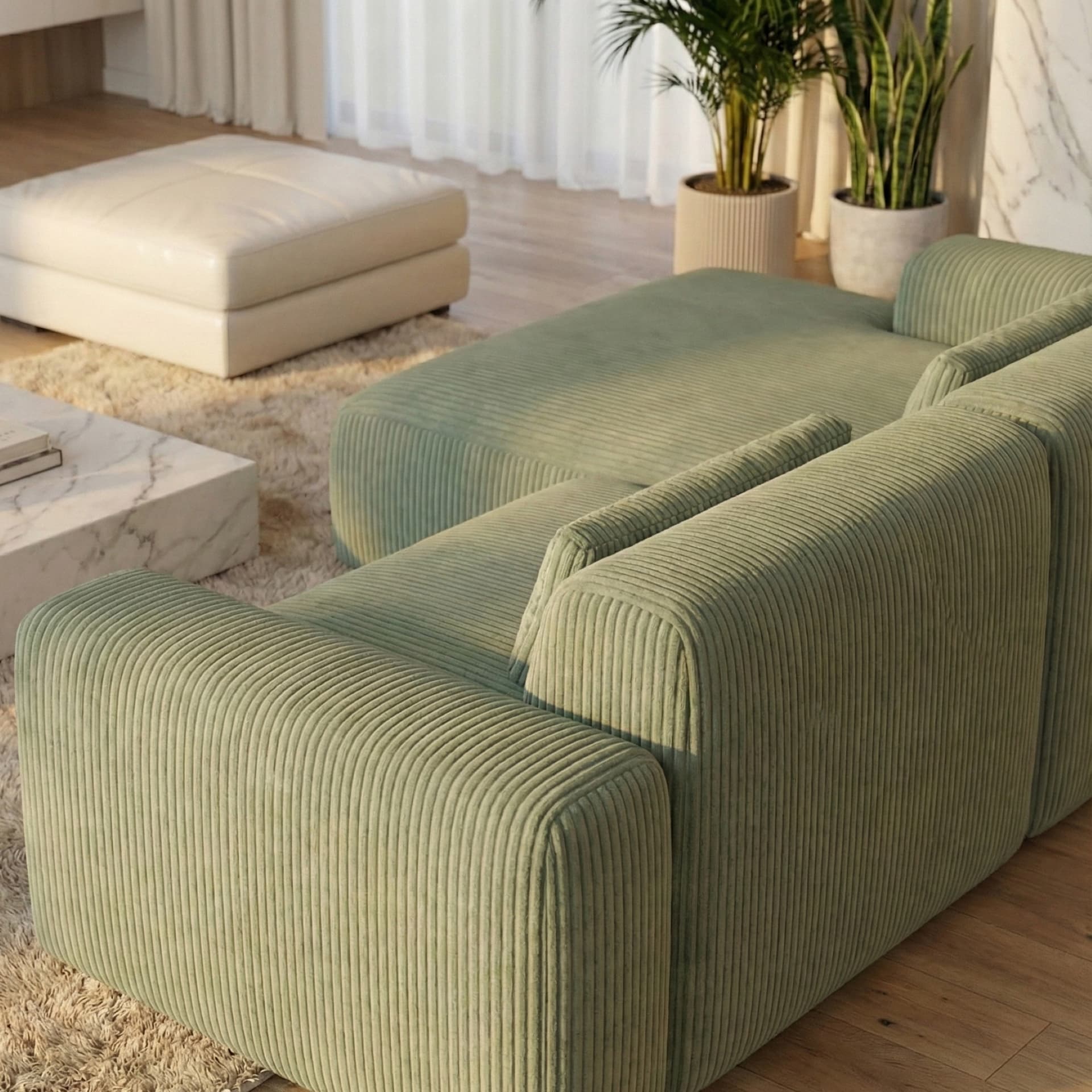 Image of the product Candy Left Corner Chaise, 216 cm
