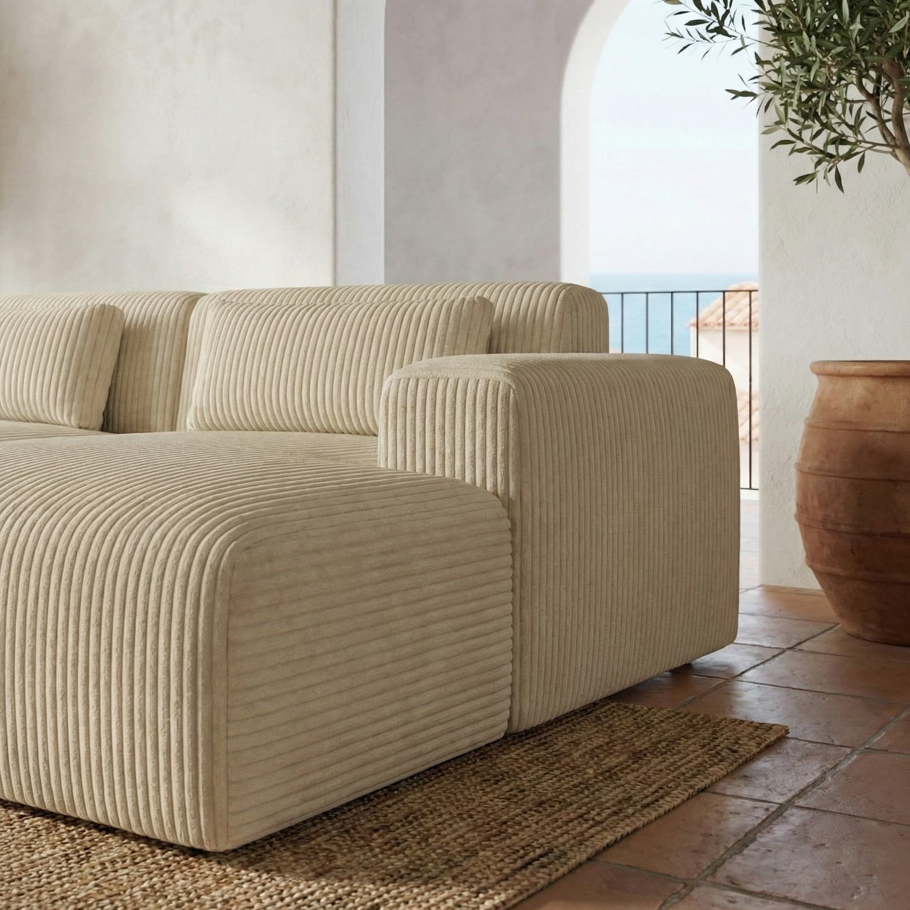 Image of the product Candy Right Corner Chaise, 216 cm