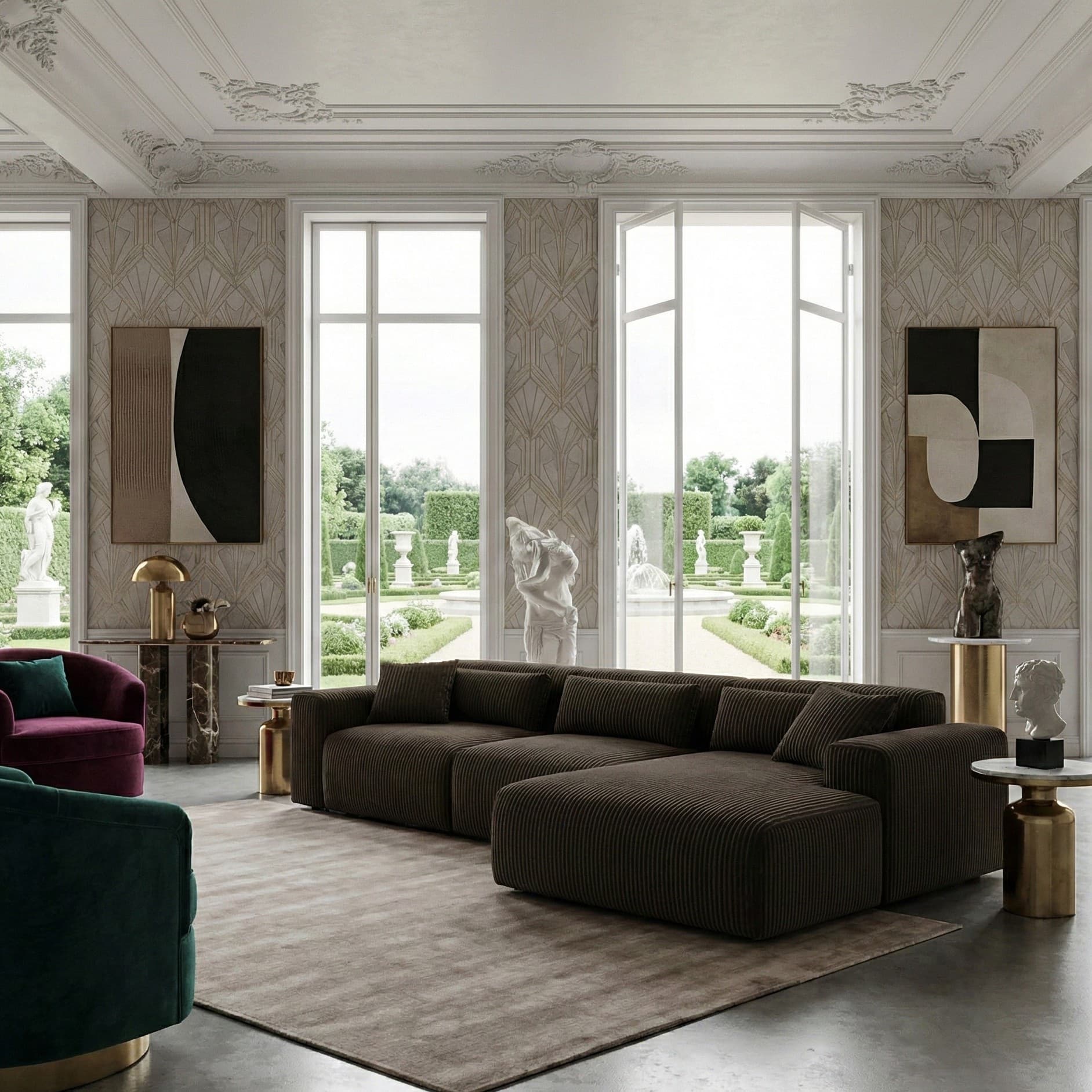 Image of the product Candy Right Corner Chaise, 301 cm