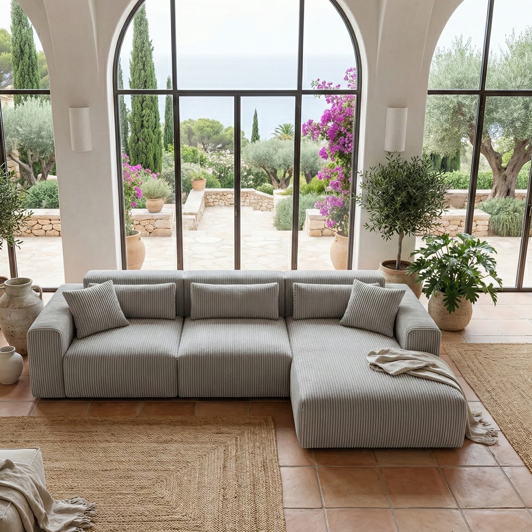Image of the product Candy Right Corner Chaise, 301 cm