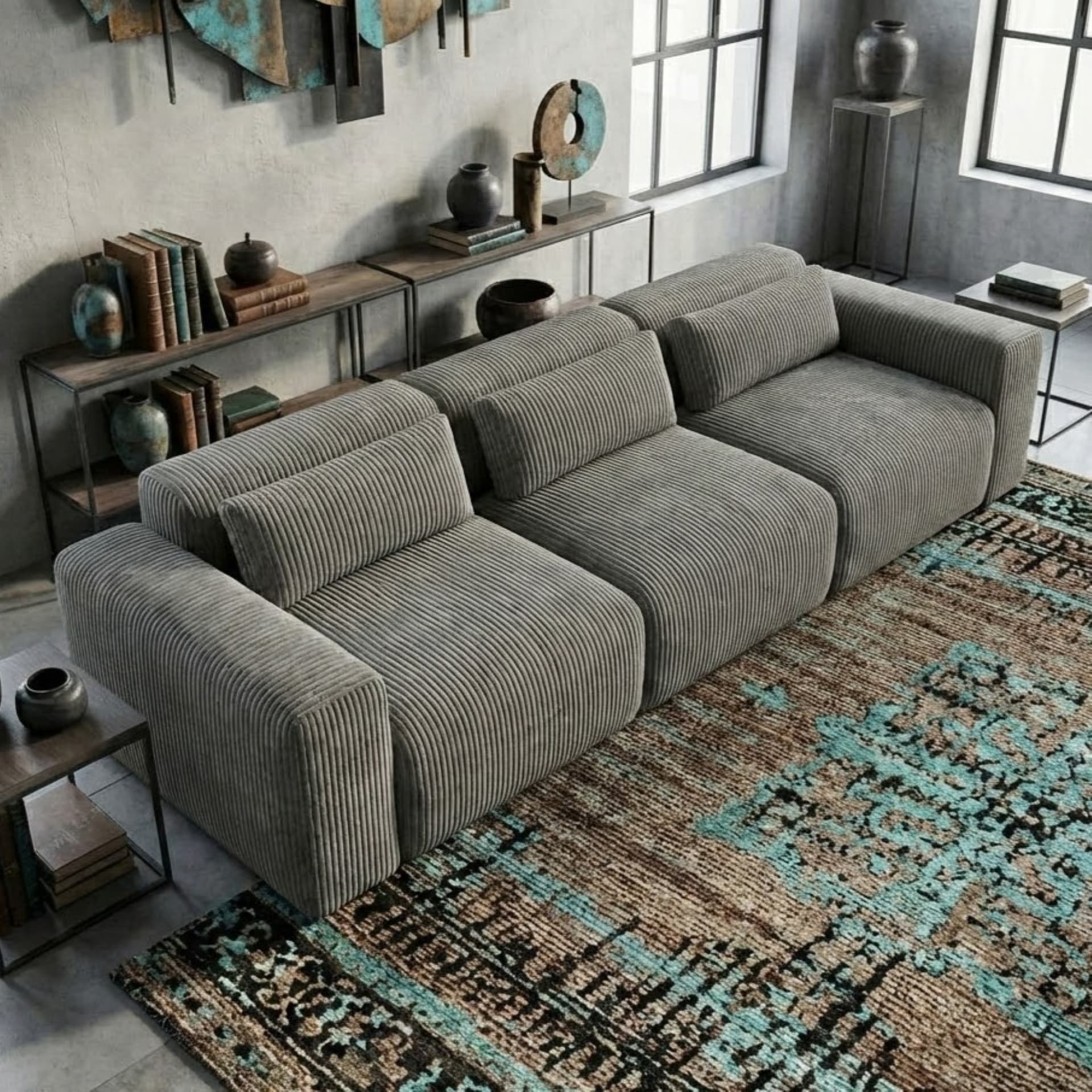 Image of the product Candy 3 Seater Sofa, 220 cm