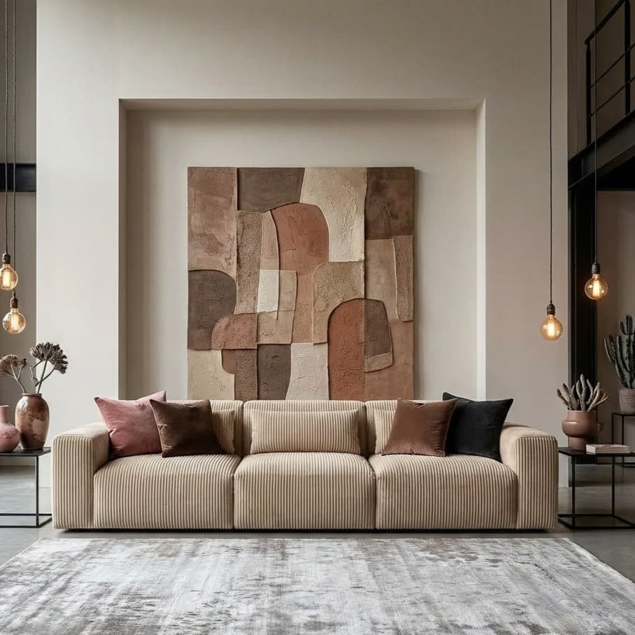 Image of the product Candy 3 Seater Sofa, 220 cm