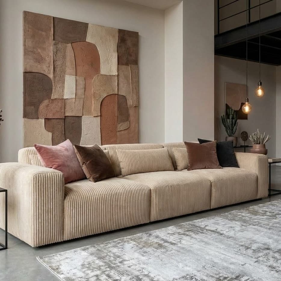 Image of the product Candy 3 Seater Sofa, 220 cm