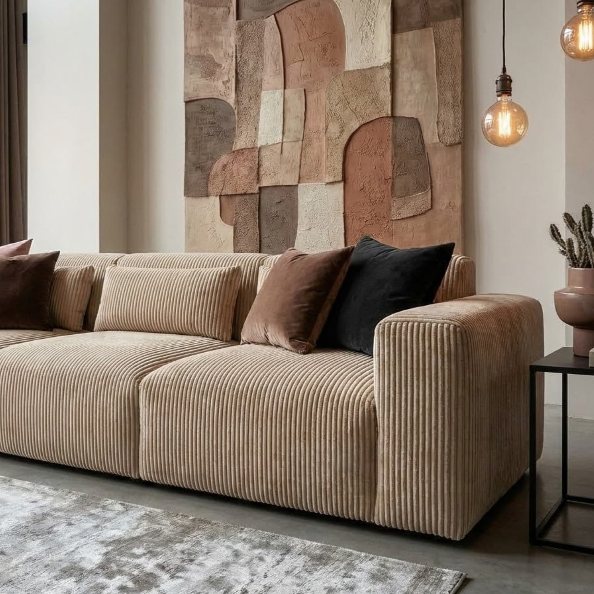 Image of the product Candy 3 Seater Sofa, 220 cm