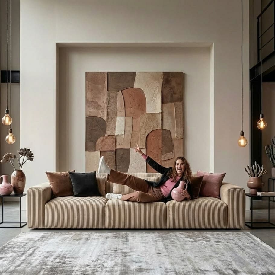 Image of the product Candy 3 Seater Sofa, 220 cm
