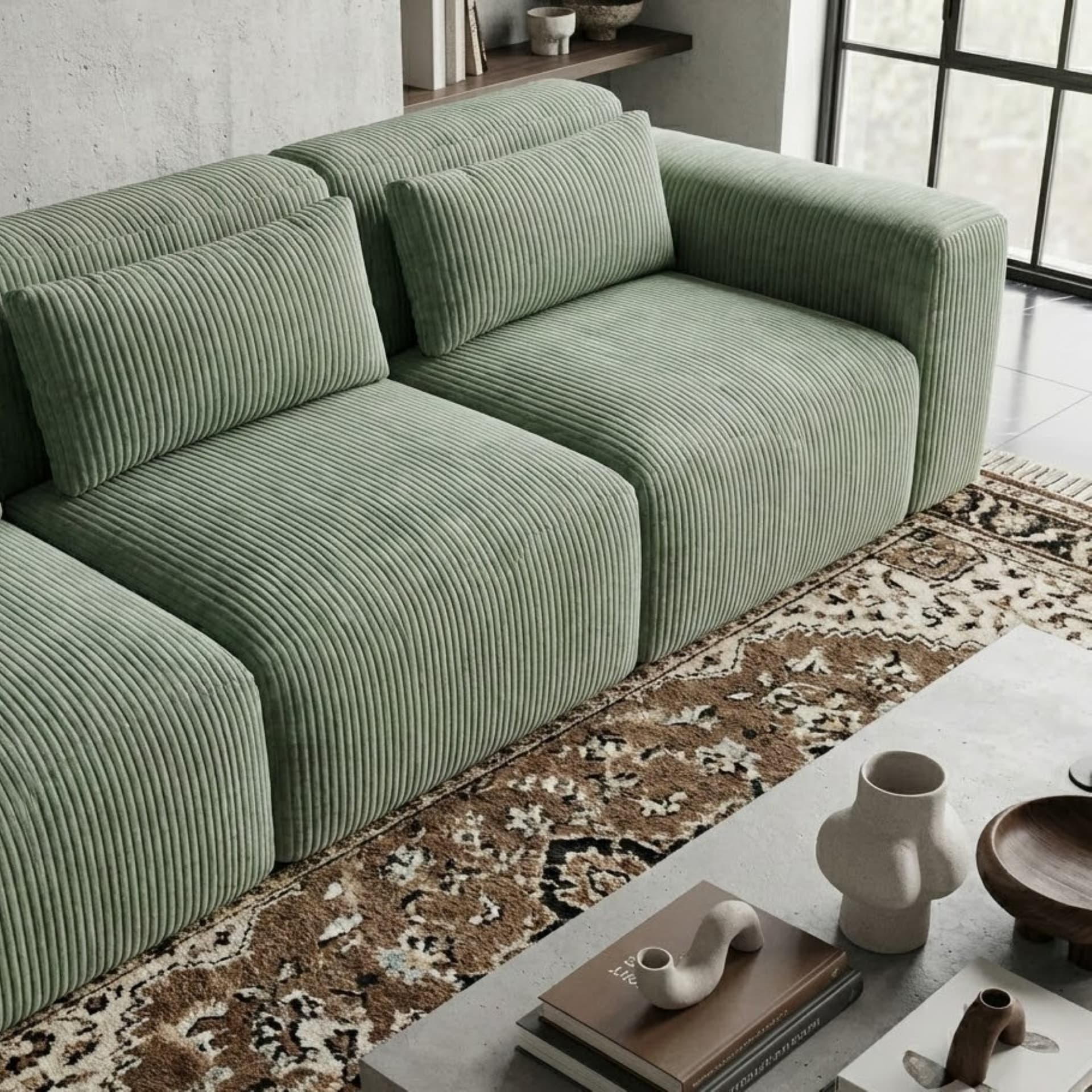 Image of the product Candy 3 Seater Sofa, 230 cm