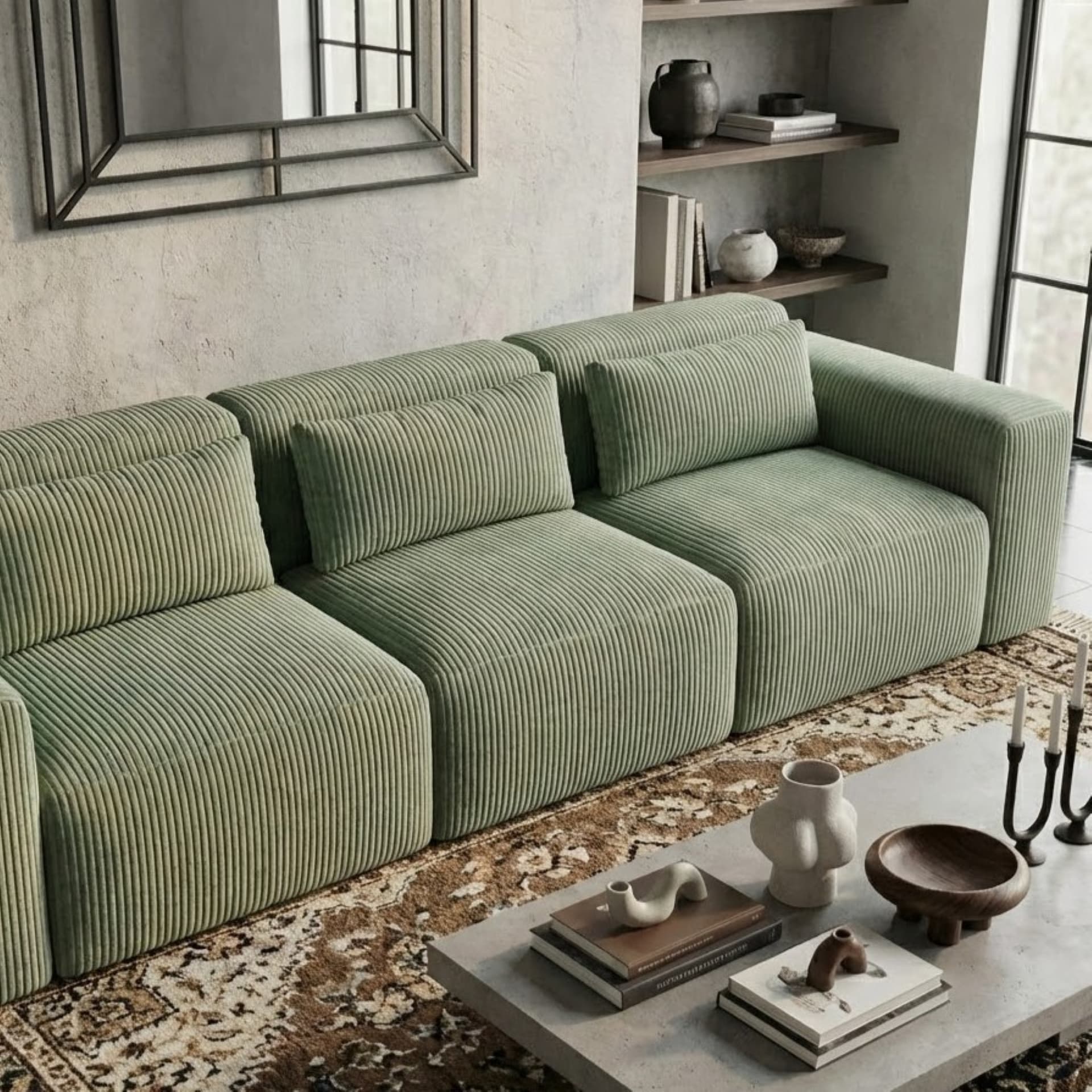 Image of the product Candy 3 Seater Sofa, 230 cm