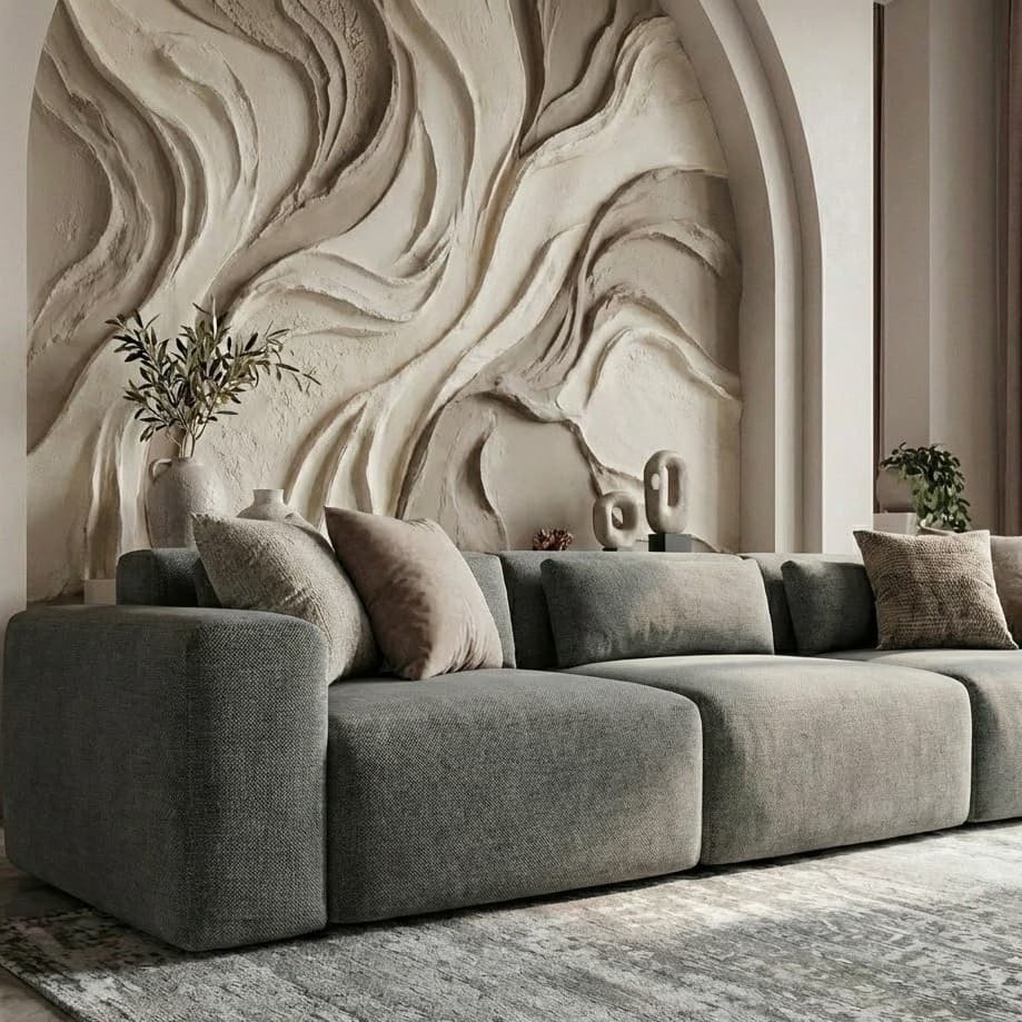 Image of the product Candy 3 Seater Sofa, 220 cm