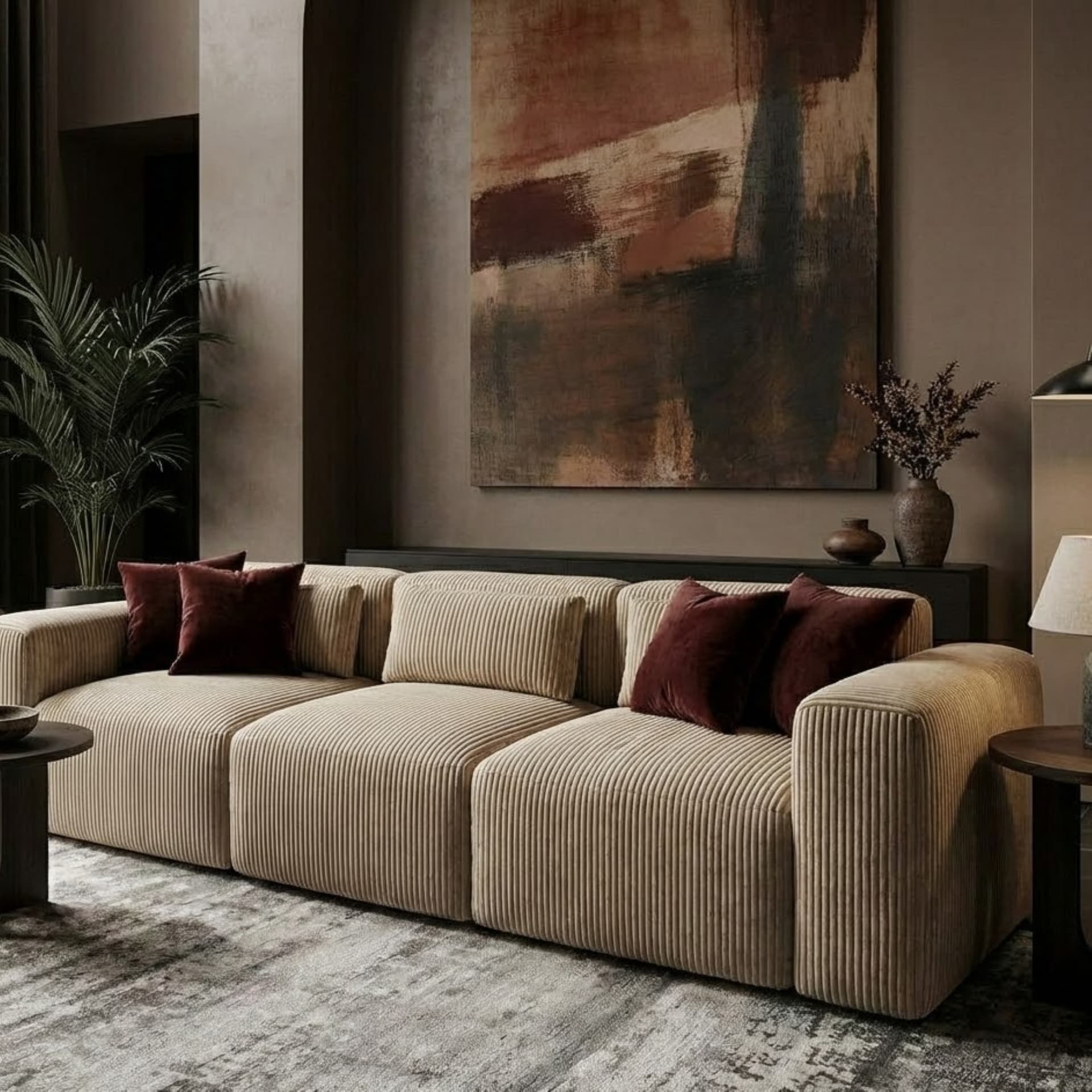 Image of the product Candy 3 Seater Sofa, 230 cm