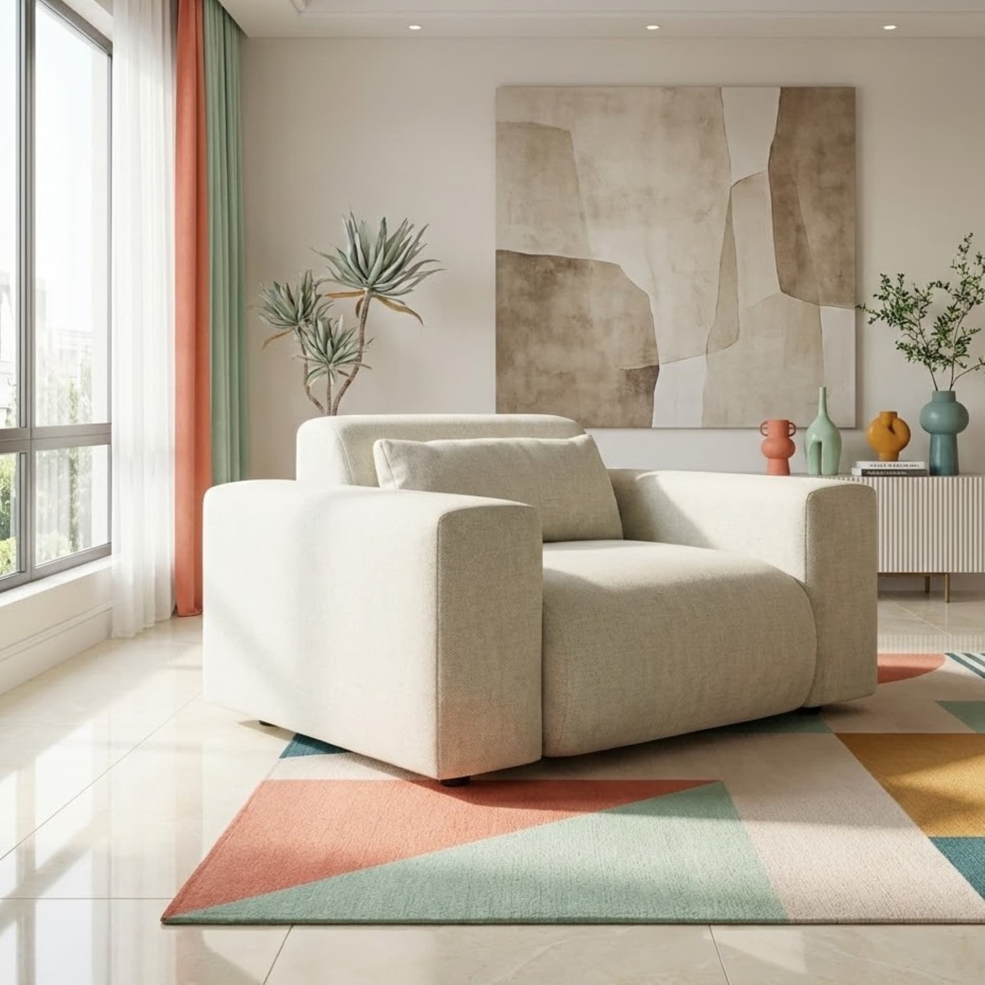 Image of the product Candy Armchair, 121 cm