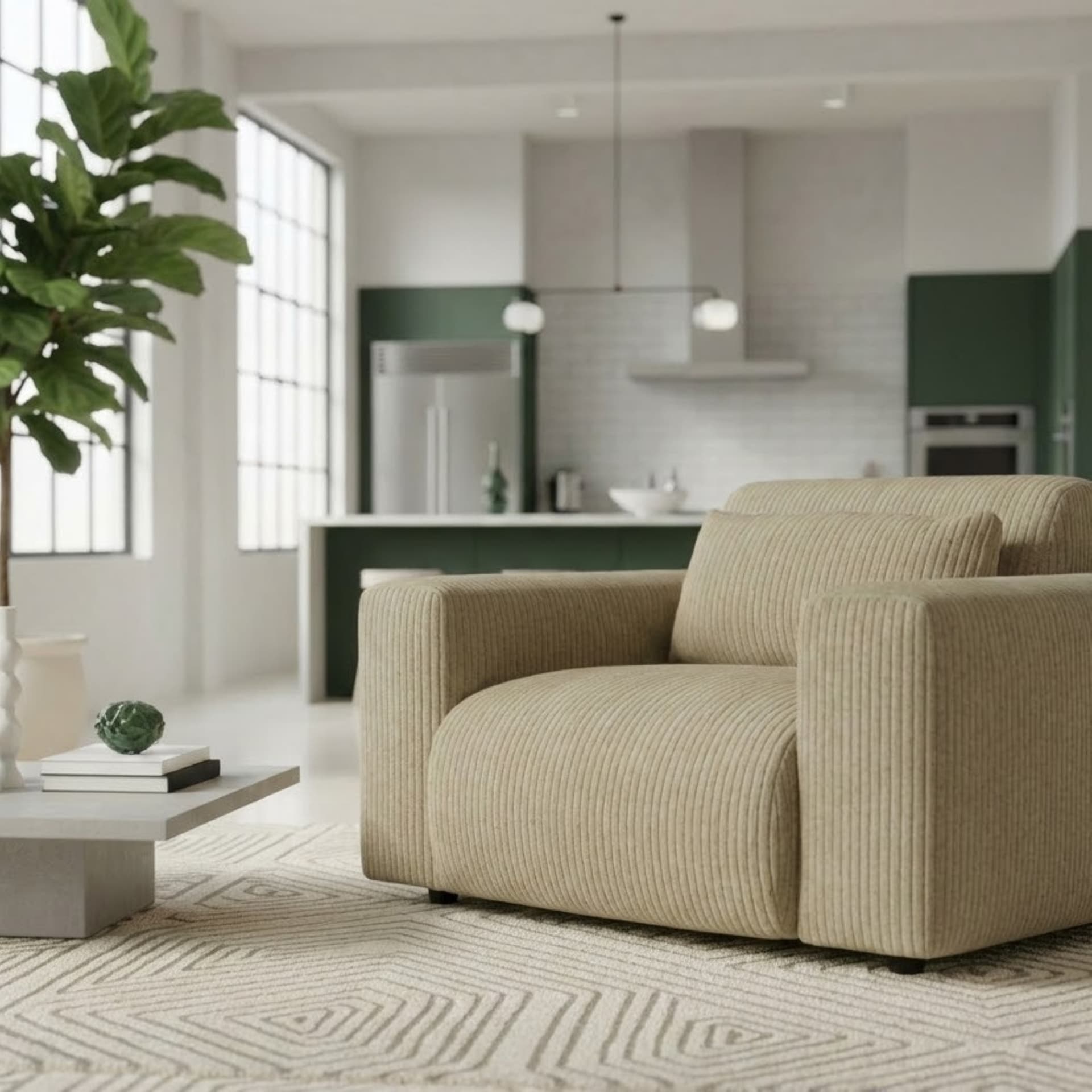 Image of the product Candy Armchair, 121 cm