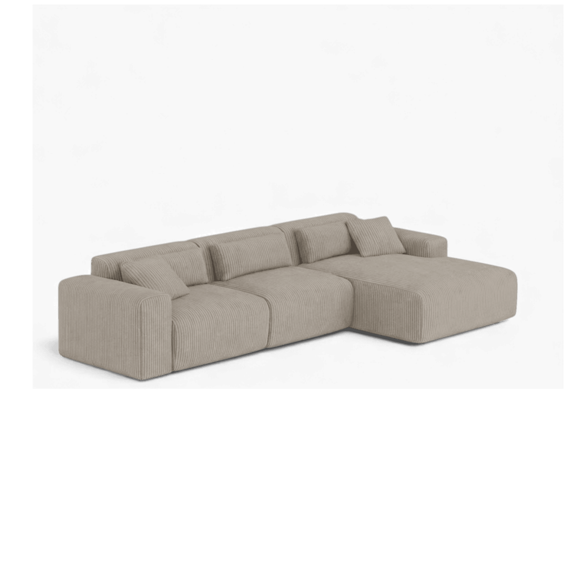 Image of the product Candy Right Corner Chaise, 301 cm