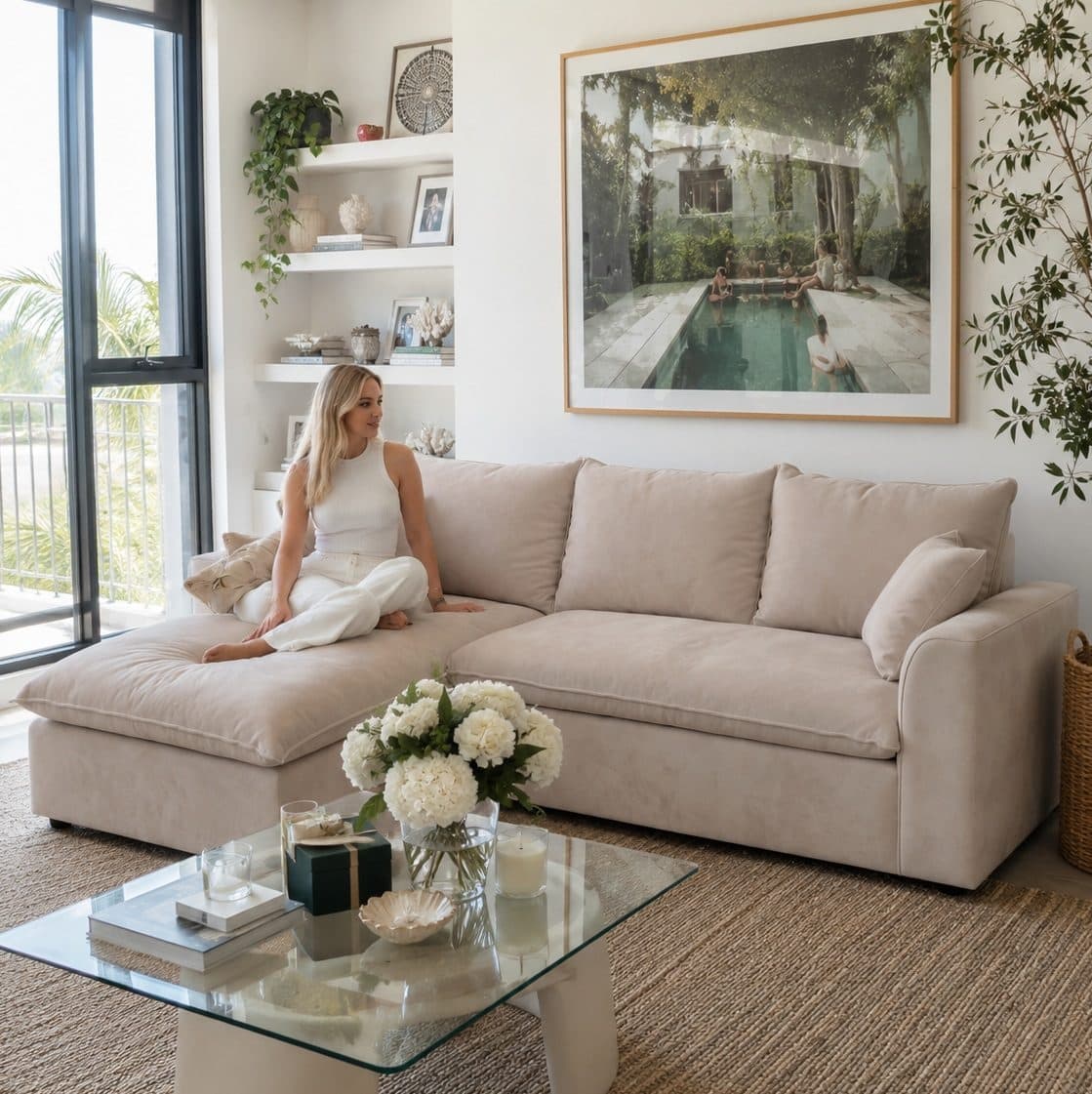 Image of the product Daisy Universal Corner Chaise, 253 cm