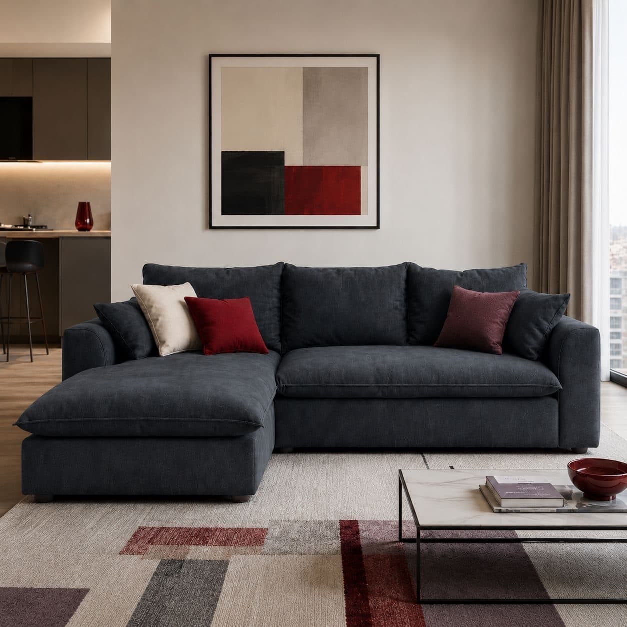 Image of the product Daisy Universal Corner Chaise, 253 cm