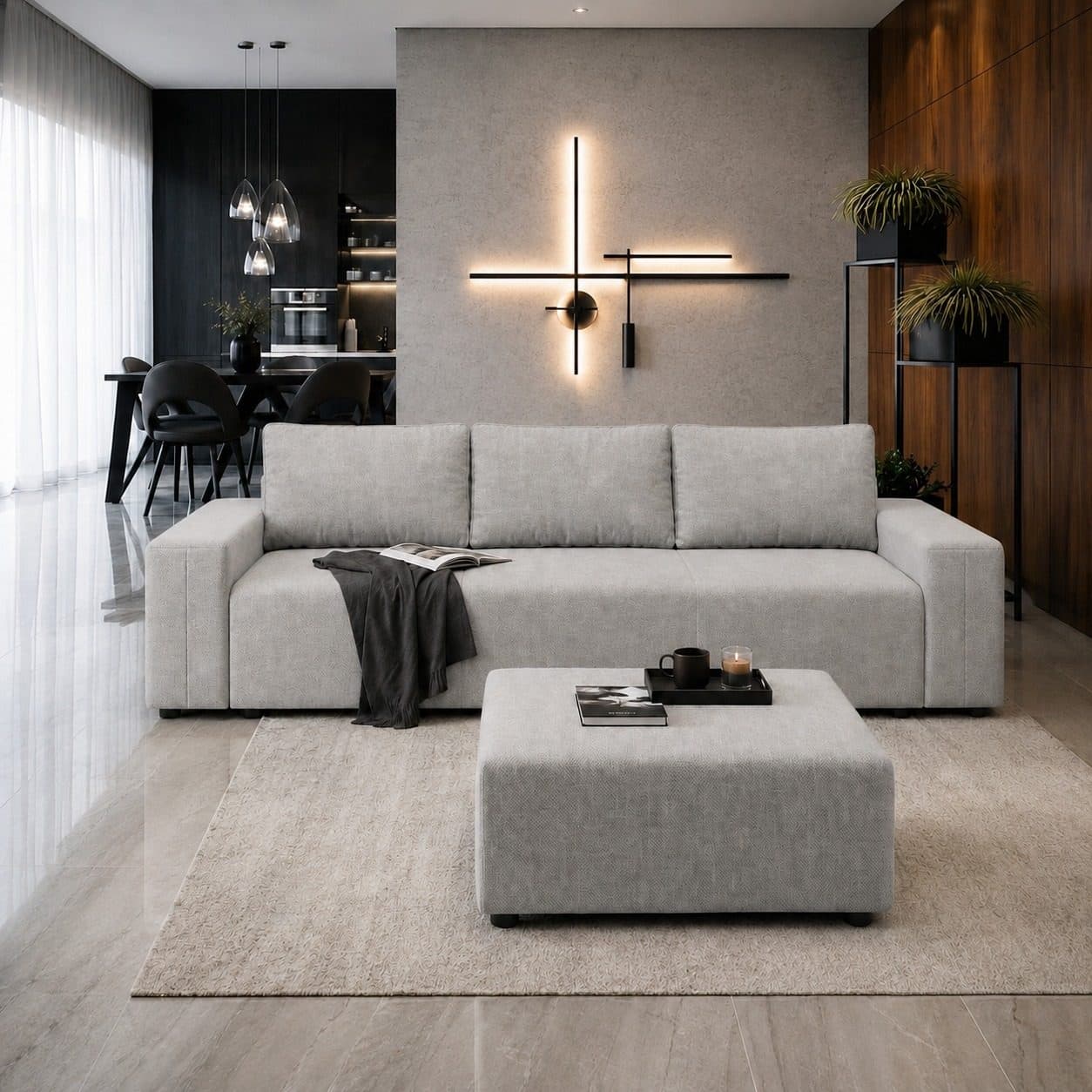 Image of the product Toffee 4 Seater Sofa, 285 cm