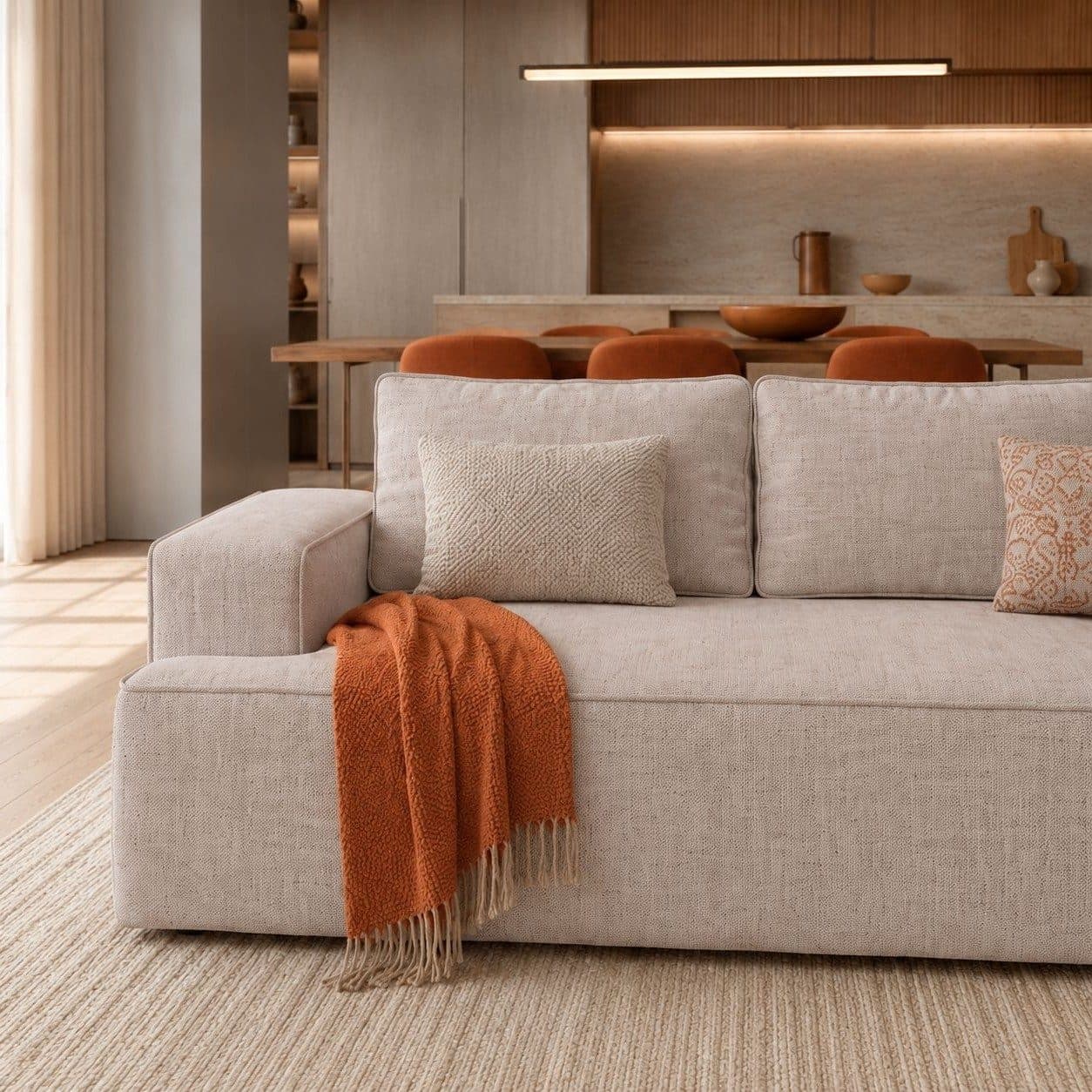 Image of the product Fudge Right Corner Chaise, 269 cm