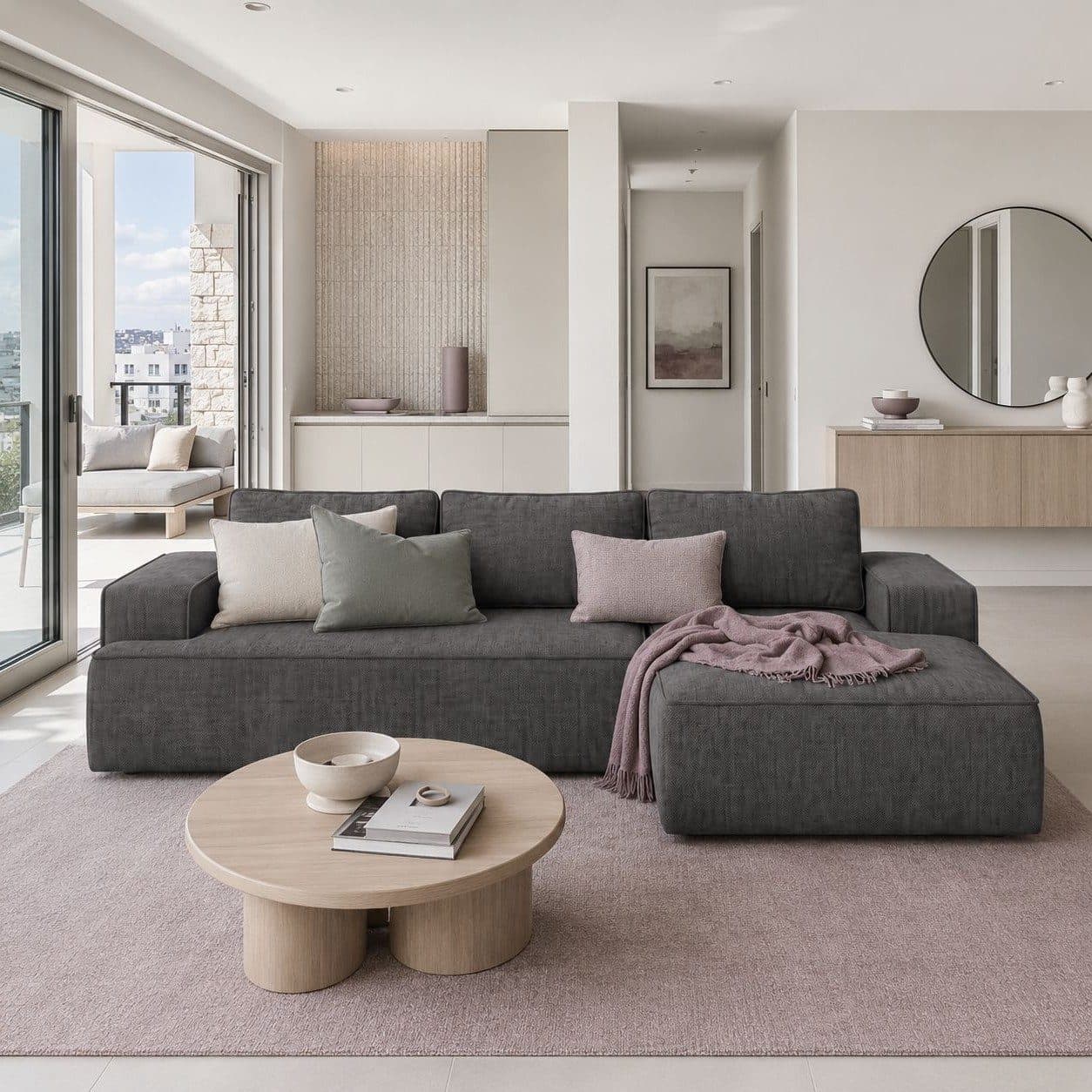 Image of the product Fudge Right Corner Chaise, 269 cm
