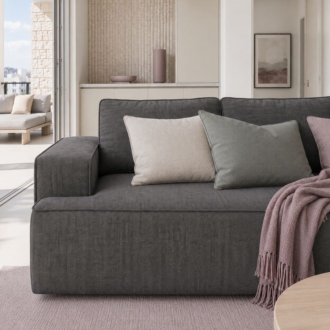 Image of the product Fudge Right Corner Chaise, 269 cm