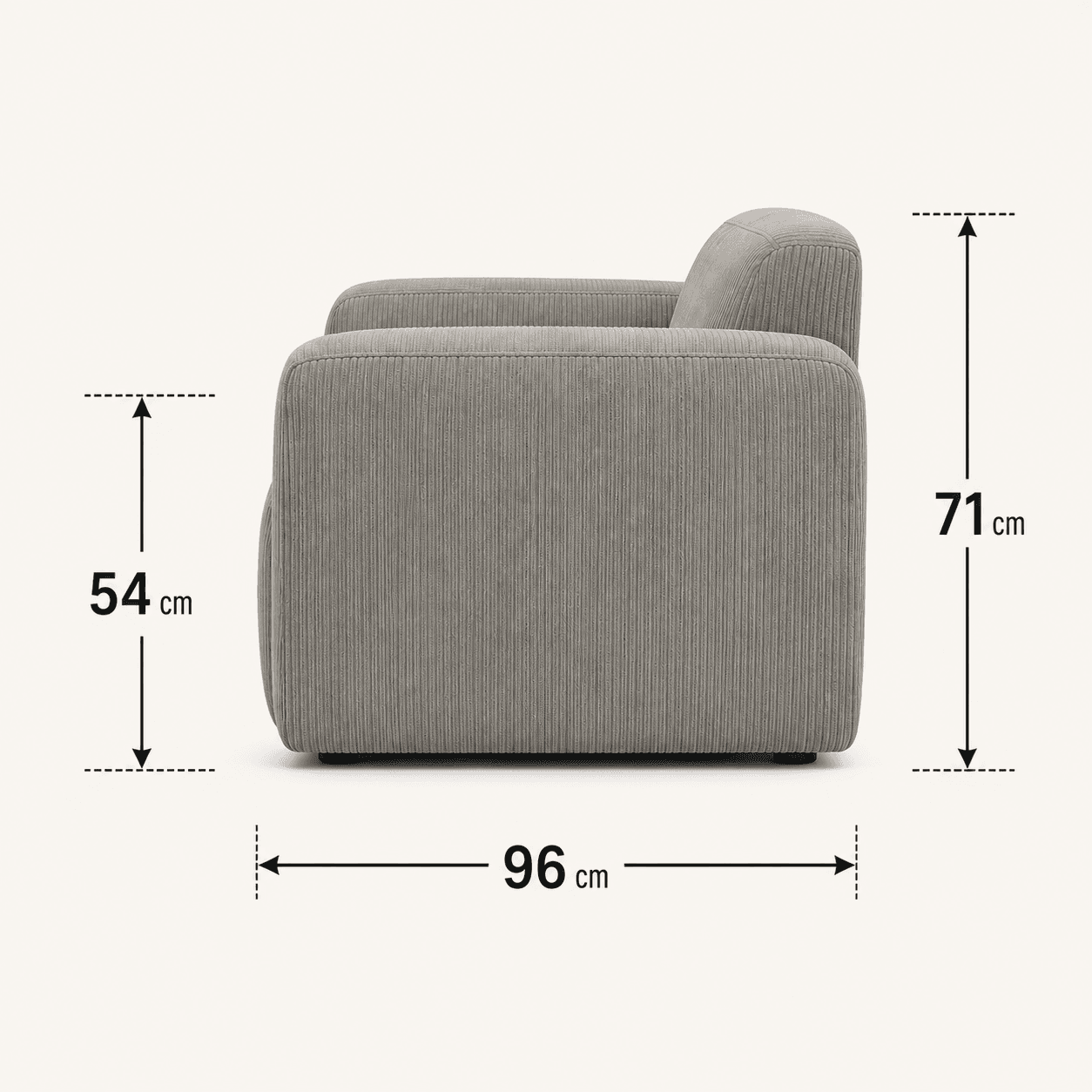 Image showing the dimensions of the product