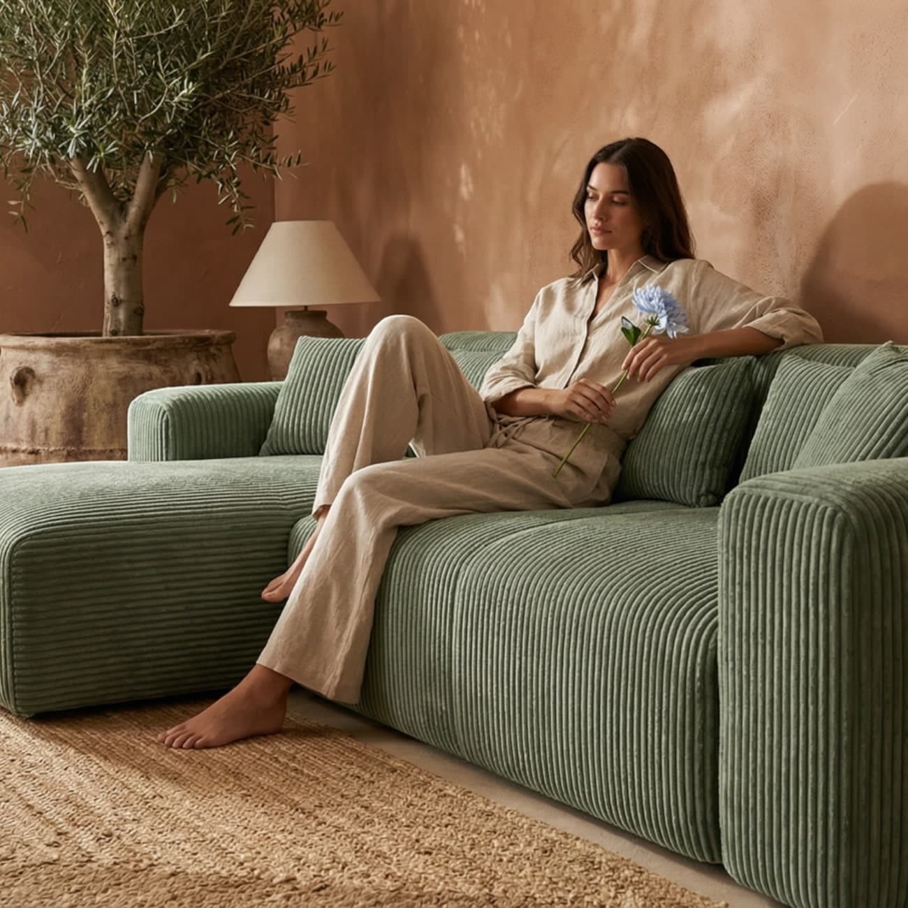 Image of the product Candy Left Corner Chaise, 241 cm