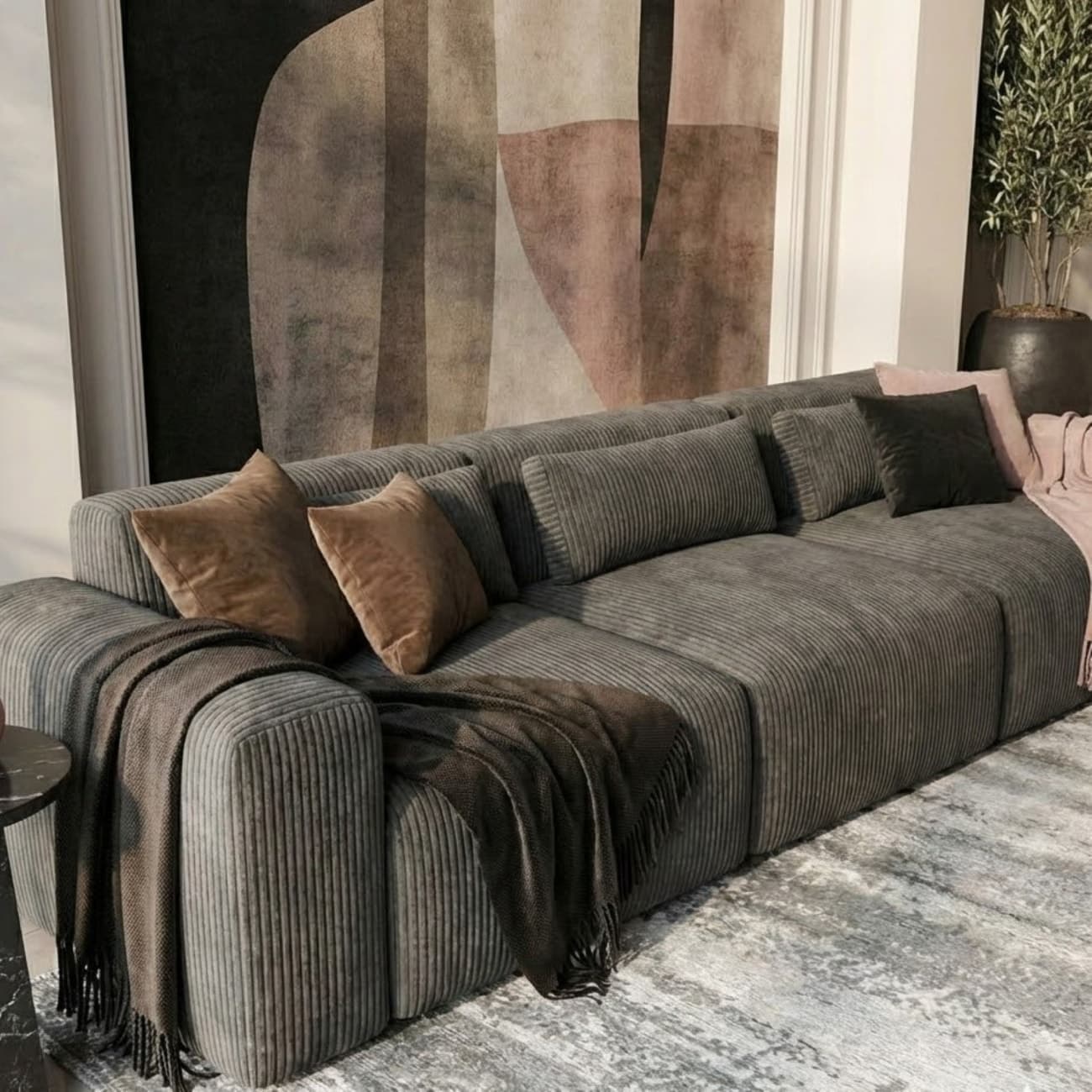 Image of the product Candy 3 Seater Sofa, 230 cm