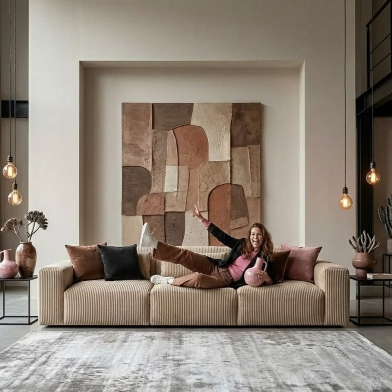 Image of the product Candy 3 Seater Sofa, 220 cm