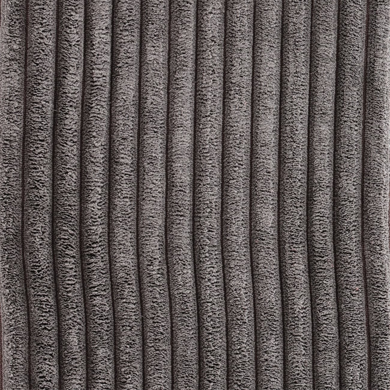 Closeup image of a fabric swatch for the fabric Tuscany Slate Grey